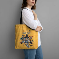 Custom Rugby Southern Hemisphere Tote Bag Argentina AUNZ South Africa Mascot Gold - Polynesian Pride