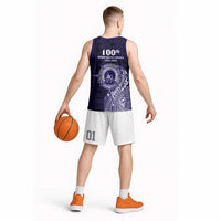 Tonga Queen Salote College 100th Years Basketball Jersey Est 1926 Tongan Ngatu Tapa - Polynesian Pride