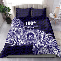 Tonga Queen Salote College 100th Years Bedding Set Est 1926 Tongan Ngatu Tapa - Polynesian Pride