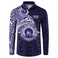 Tonga Queen Salote College 100th Years Button Sweatshirt Est 1926 Tongan Ngatu Tapa - Polynesian Pride