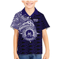 Tonga Queen Salote College 100th Years Family Matching Mermaid Dress and Hawaiian Shirt Est 1926 Tongan Ngatu Tapa - Polynesian Pride