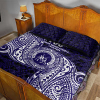 Tonga Queen Salote College 100th Years Quilt Bed Set Est 1926 Tongan Ngatu Tapa - Polynesian Pride