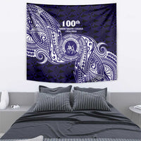 Tonga Queen Salote College 100th Years Tapestry Est 1926 Tongan Ngatu Tapa - Polynesian Pride