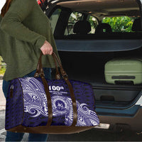 Tonga Queen Salote College 100th Years Travel Bag Est 1926 Tongan Ngatu Tapa - Polynesian Pride