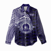 Tonga Queen Salote College 100th Years Women Casual Shirt Est 1926 Tongan Ngatu Tapa - Polynesian Pride