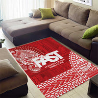 Samoa FAST Area Rug Samoan Motif Patterns - Polynesian Pride