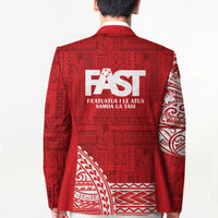 Samoa FAST Blazer Samoan Motif Patterns LT9 - Polynesian Pride