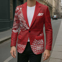 Samoa FAST Blazer Samoan Motif Patterns LT9 - Polynesian Pride