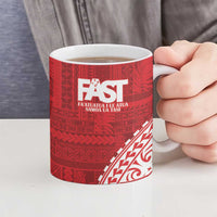 Samoa FAST Ceramic Mug Samoan Motif Patterns LT9 - Polynesian Pride