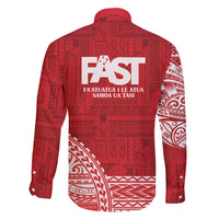 Samoa FAST Family Matching Puletasi and Hawaiian Shirt Samoan Motif Patterns - Polynesian Pride
