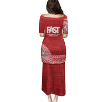 Samoa FAST Family Matching Puletasi and Hawaiian Shirt Samoan Motif Patterns - Polynesian Pride