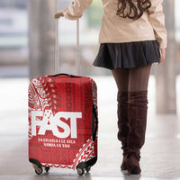 Samoa FAST Luggage Cover Samoan Motif Patterns - Polynesian Pride