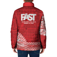 Samoa FAST Padded Jacket Samoan Motif Patterns LT9 - Polynesian Pride