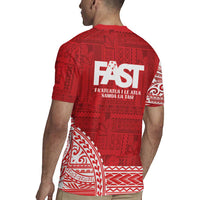 Samoa FAST Rugby Jersey Samoan Motif Patterns LT9 - Polynesian Pride