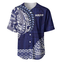 Samoa HRPP Baseball Jersey Samoan Motif Patterns - Polynesian Pride
