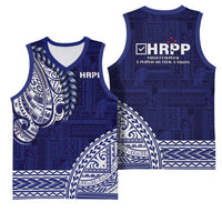 Samoa HRPP Basketball Jersey Samoan Motif Patterns LT9 - Polynesian Pride