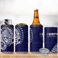 Samoa HRPP 4 in 1 Can Cooler Tumbler Samoan Motif Patterns LT9 - Polynesian Pride