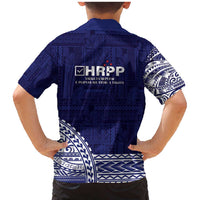 Samoa HRPP Family Matching Mermaid Dress and Hawaiian Shirt Samoan Motif Patterns - Polynesian Pride
