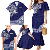 Samoa HRPP Family Matching Mermaid Dress and Hawaiian Shirt Samoan Motif Patterns - Polynesian Pride