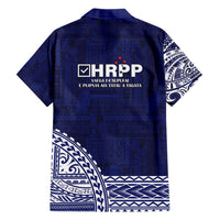 Samoa HRPP Hawaiian Shirt Samoan Motif Patterns LT9 - Polynesian Pride