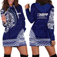 Samoa HRPP Hoodie Dress Samoan Motif Patterns - Polynesian Pride