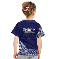 Samoa HRPP Kid T Shirt Samoan Motif Patterns - Polynesian Pride
