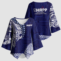 Samoa HRPP Kimono Sleeve Blouse Samoan Motif Patterns LT9 - Polynesian Pride
