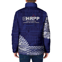 Samoa HRPP Padded Jacket Samoan Motif Patterns LT9 - Polynesian Pride