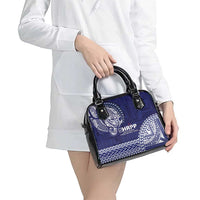 Samoa HRPP Shoulder Handbag Samoan Motif Patterns - Polynesian Pride