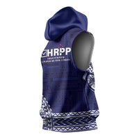 Samoa HRPP Sleeveless Hoodie Samoan Motif Patterns LT9 - Polynesian Pride
