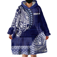 Samoa HRPP Wearable Blanket Hoodie Samoan Motif Patterns LT9 - Polynesian Pride