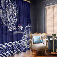 Samoa HRPP Window Curtain Samoan Motif Patterns LT9 - Polynesian Pride