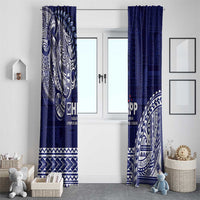 Samoa HRPP Window Curtain Samoan Motif Patterns LT9 - Polynesian Pride
