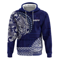 Samoa HRPP Zip Hoodie Samoan Motif Patterns - Polynesian Pride