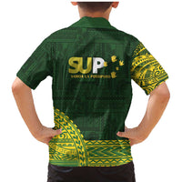 Samoa SUP Family Matching Mermaid Dress and Hawaiian Shirt Samoan Motif Patterns LT9 - Polynesian Pride