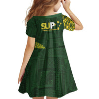 Samoa SUP Family Matching Mermaid Dress and Hawaiian Shirt Samoan Motif Patterns LT9 - Polynesian Pride
