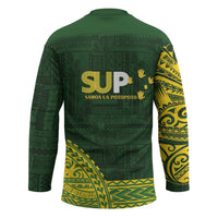 Samoa SUP Hockey Jersey Samoan Motif Patterns LT9 - Polynesian Pride