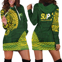 Samoa SUP Hoodie Dress Samoan Motif Patterns - Polynesian Pride