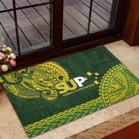 Samoa SUP Rubber Doormat Samoan Motif Patterns LT9 - Polynesian Pride