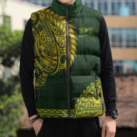 Samoa SUP Sleeveless Puffer Jacket Samoan Motif Patterns LT9 - Polynesian Pride