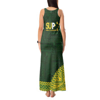 Samoa SUP Tank Maxi Dress Samoan Motif Patterns - Polynesian Pride