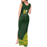 Samoa SUP Tank Maxi Dress Samoan Motif Patterns - Polynesian Pride