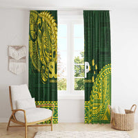 Samoa SUP Window Curtain Samoan Motif Patterns LT9 - Polynesian Pride