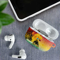 Personalised Torba PNG Day AirPods Case Oro Tapa Pattern LT9 - Polynesian Pride