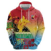 Personalised Torba PNG Day Hoodie Oro Tapa Pattern - Polynesian Pride