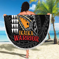 Aloha Spirit Ikaika Warrior Helmet Beach Blanket LT9 - Polynesian Pride