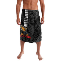 Aloha Spirit Ikaika Warrior Helmet Lavalava LT9 Black - Polynesian Pride
