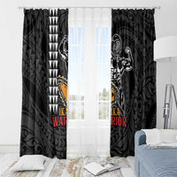 Aloha Spirit Ikaika Warrior Helmet Window Curtain LT9 - Polynesian Pride