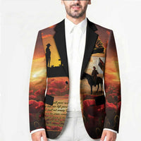 ANZAC Day Film Reel Lest We Forget Blazer Australia NZ Memorial LT9 - Polynesian Pride