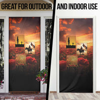 ANZAC Day Film Reel Lest We Forget Door Cover Australia NZ Memorial LT9 - Polynesian Pride
